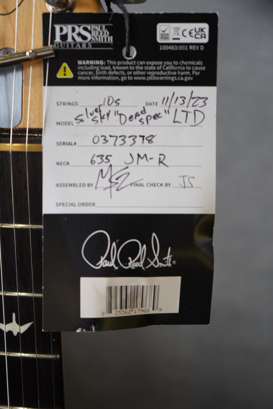 PRS Silver Sky Dead Spec JM-R (Authorized Dealer)