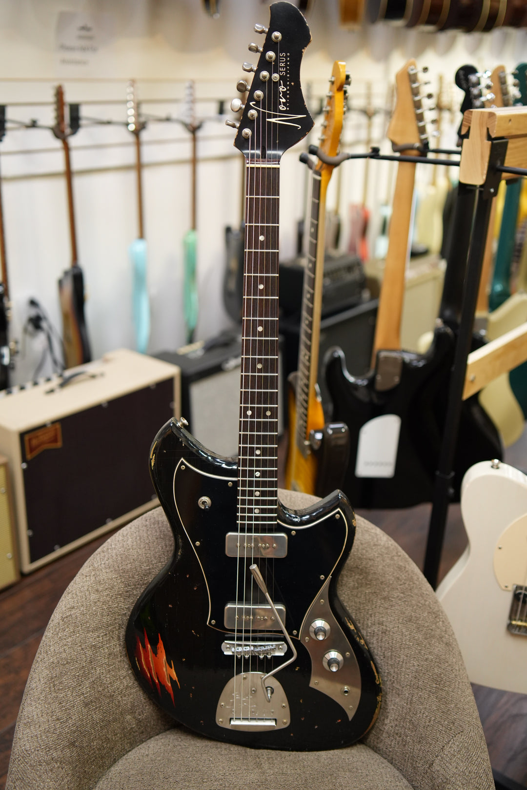 Novo Miris J Bull Black by South Shore Guitar Boutique