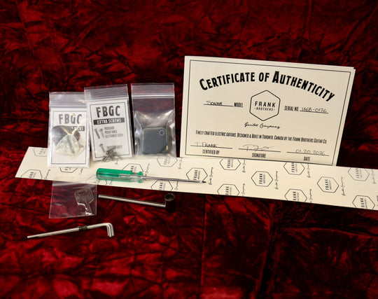 Frank Brothers Sonar Candy Apple Red - NEW - Authorized Dealer