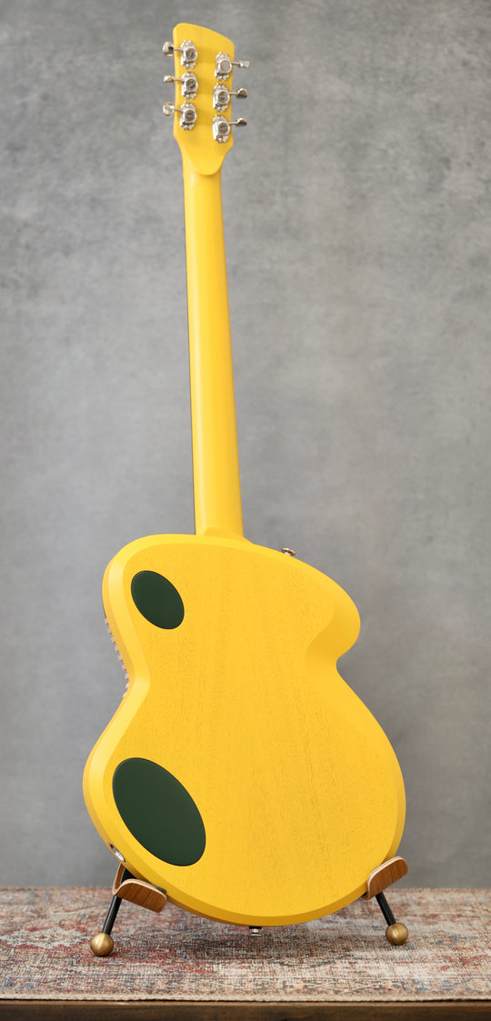 Tao Guitars - Disco Volante “Buren” - ZIELONY GREEN / RACE YELLOW - 2025