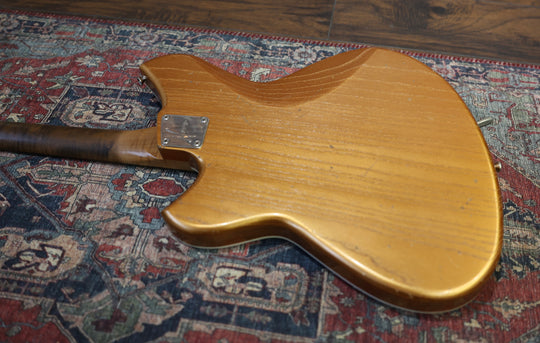 Novo Guitars Miris J - Aztec Gold / Lollar Gold Foils. Ash / Flame-Maple. NEW, Authorized Dealer) by South Shore Guitar Boutique