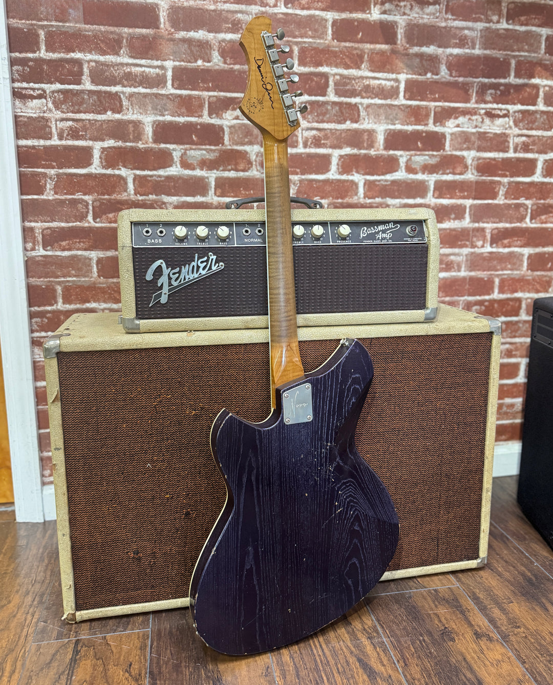 2025 Novo Signature Miris J in Purple Stranger - Lollar Staple P-90’s. Buily by owner Dennis Fano. by South Shore Guitar Boutique