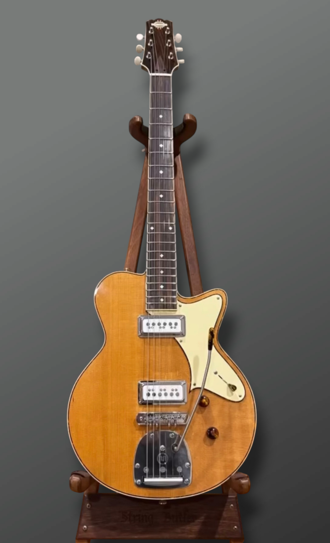 Yanuziello Electric 2021 - Natural. Duncan Custom Shop S Dynasonics &amp; Mastery. Spruce / Curly Maple. by Yanuziello