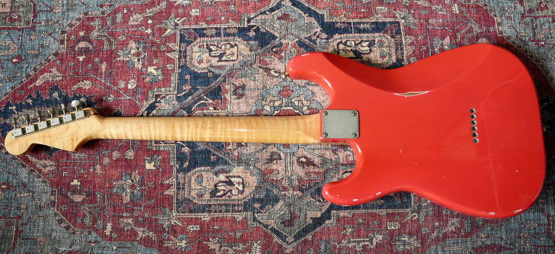 Brondel Honeycaster Hybrid - Fiesta Red w/ Ron Ellis pickups (Authorized Dealer) by Brondel