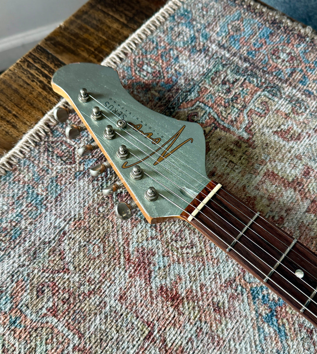 Novo Serus J Custom — Ice Blue Metallic - NEW, (Authorized Dealer) by South Shore Guitar Boutique