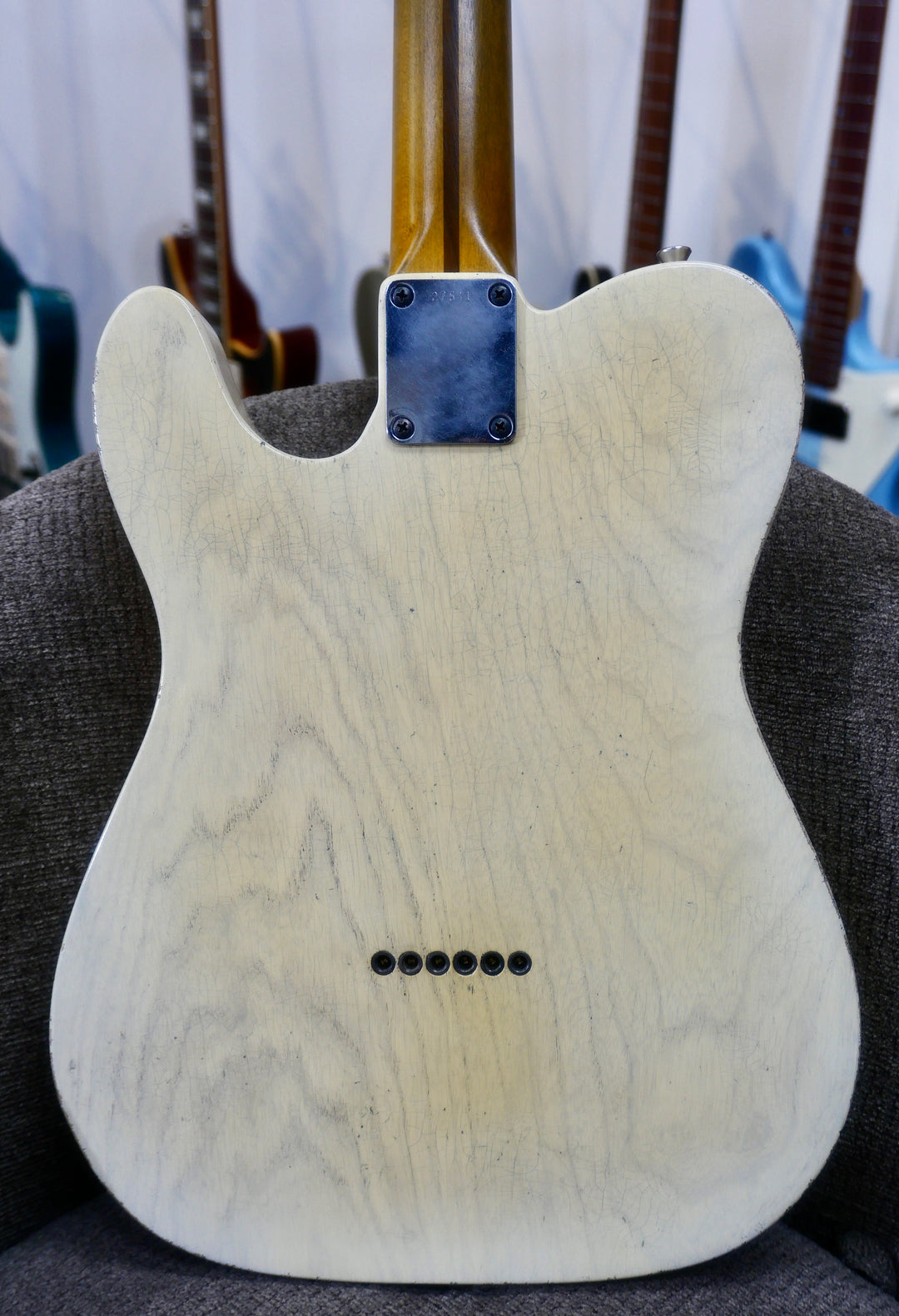 MB Guitars 1958 Blonde Whiteguard