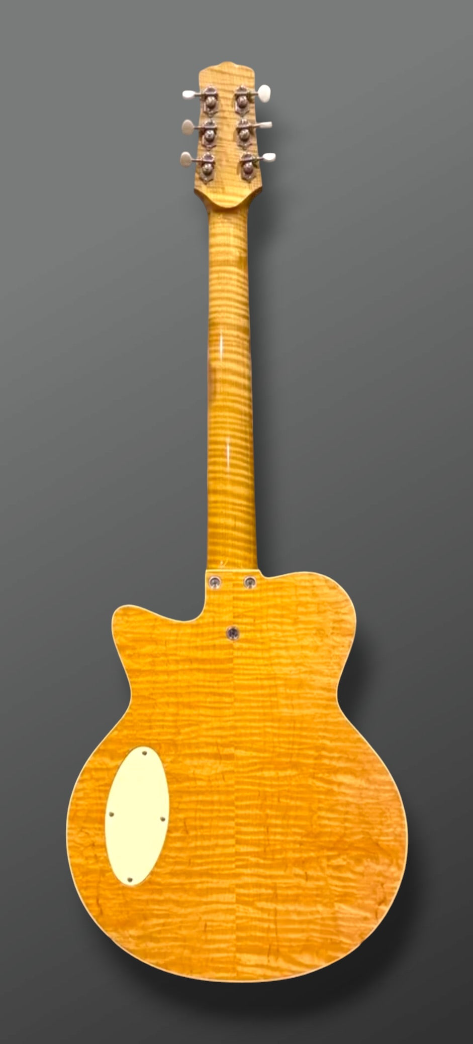 Yanuziello Electric 2021 - Natural. Duncan Custom Shop S Dynasonics &amp; Mastery. Spruce / Curly Maple. by Yanuziello