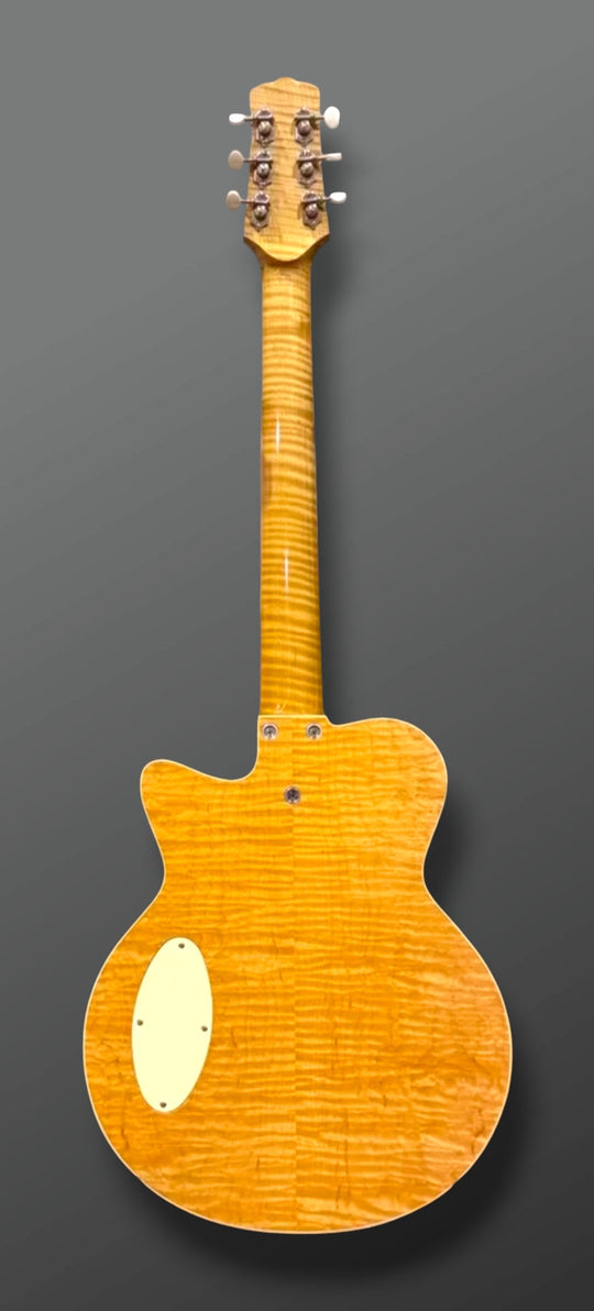 Yanuziello Electric 2021 - Natural. Duncan Custom Shop S Dynasonics &amp; Mastery. Spruce / Curly Maple. by Yanuziello