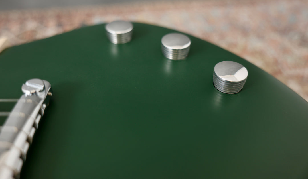 Tao Guitars - Disco Volante “Buren” - ZIELONY GREEN / RACE YELLOW - 2025