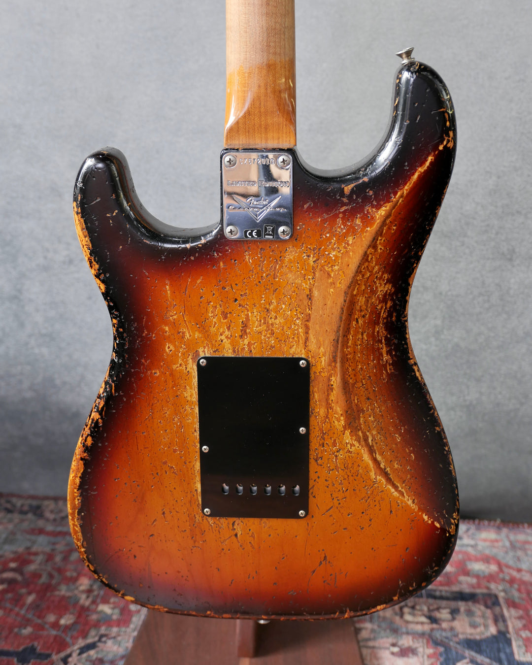 Fender Custom Shop LTD Poblano Strat Suphrel-Super Faded Aged 3-Color Sunburst (Au by Fender