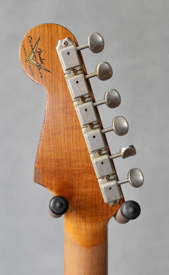 Fender Custom Shop LTD Poblano Strat Suphrel-Super Faded Aged 3-Color Sunburst (Au by Fender