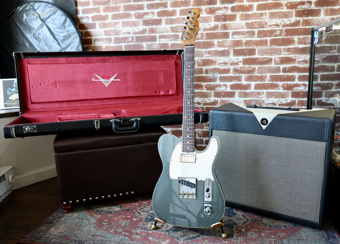 Fender Custom Shop American Custom Tele NOS RW - Charcoal Frost Metallic by Fender