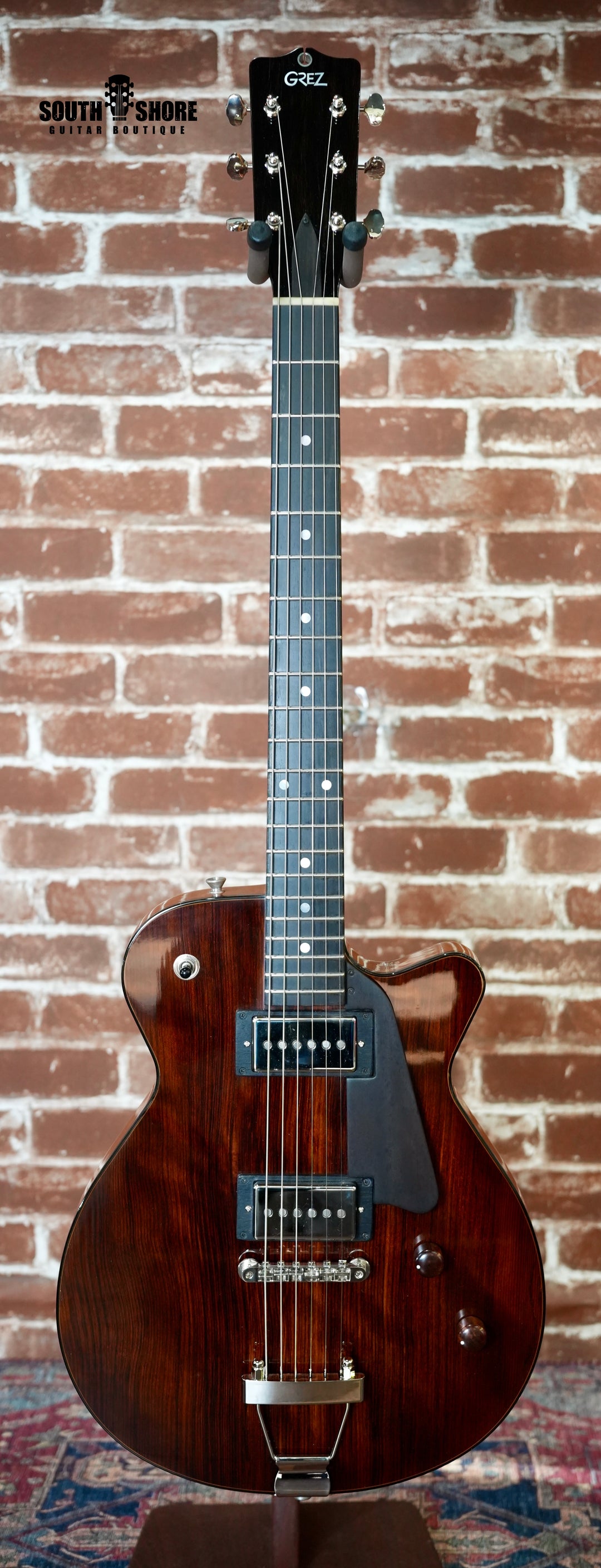 Grez Mendocino-Dark Redwood (S/N2608B) by Grez Guitars