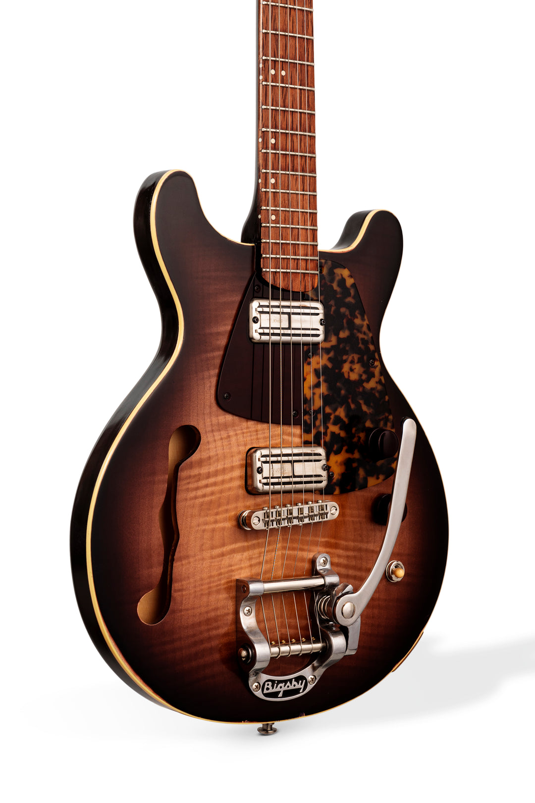 Harvester DC6 Deluxe in Brown Burst (Authorized Dealer) by Harvester