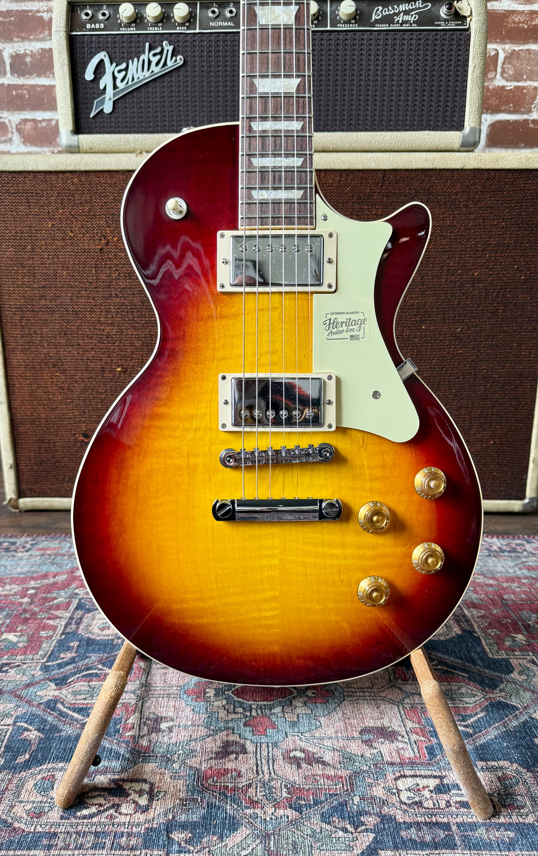 Heritage H-150 Standard II - Burnon Burst. NEW (Authorized Dealer) by Heritage