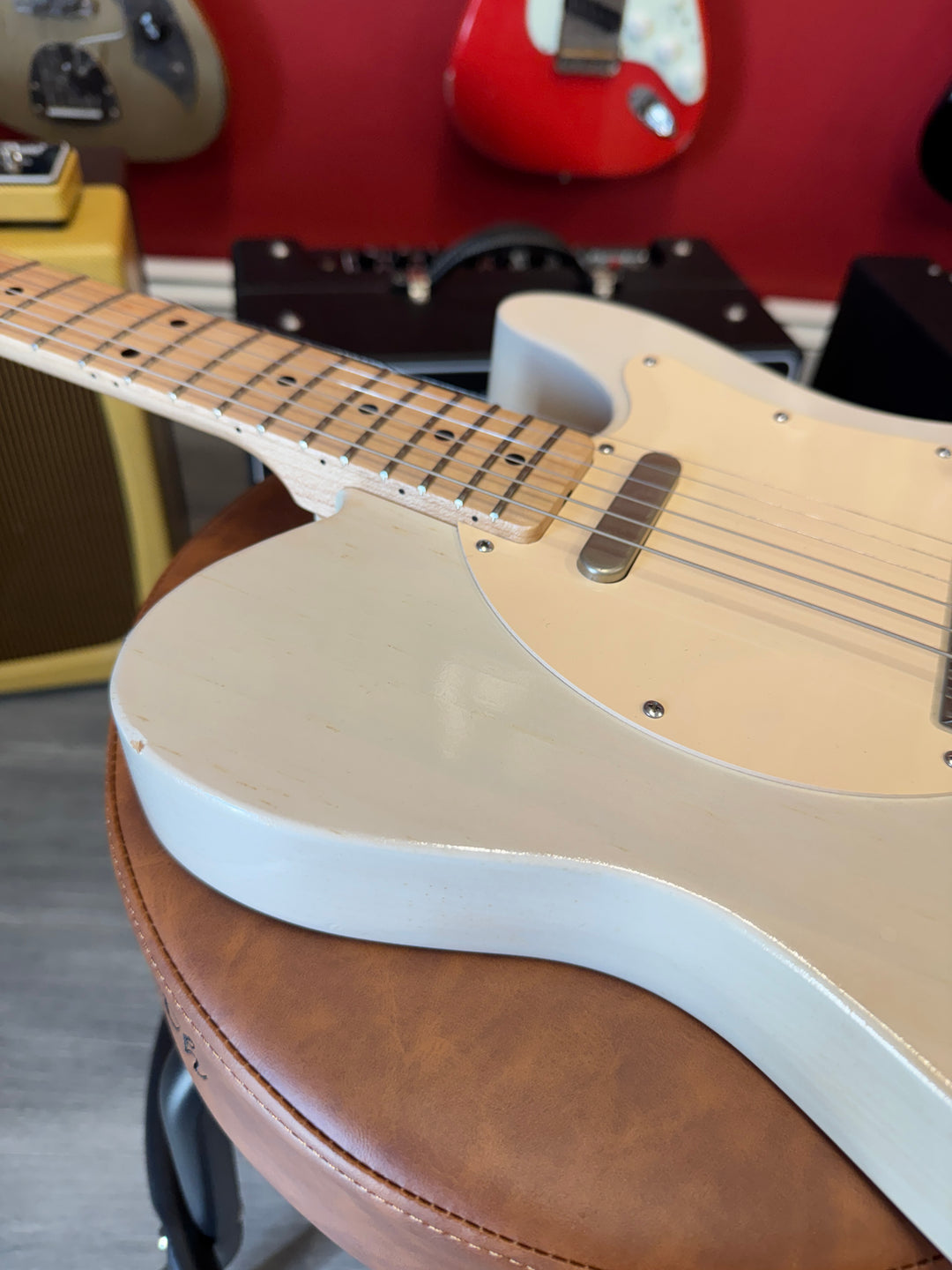 Hahn Model C 2019-2020 - White Blonde (Jim Campilongo LTD Run Model) by Hahn