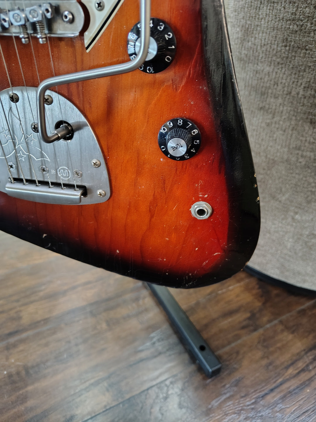 Novo Voltur J - Firebird Burst. Store Model by South Shore Guitar Boutique