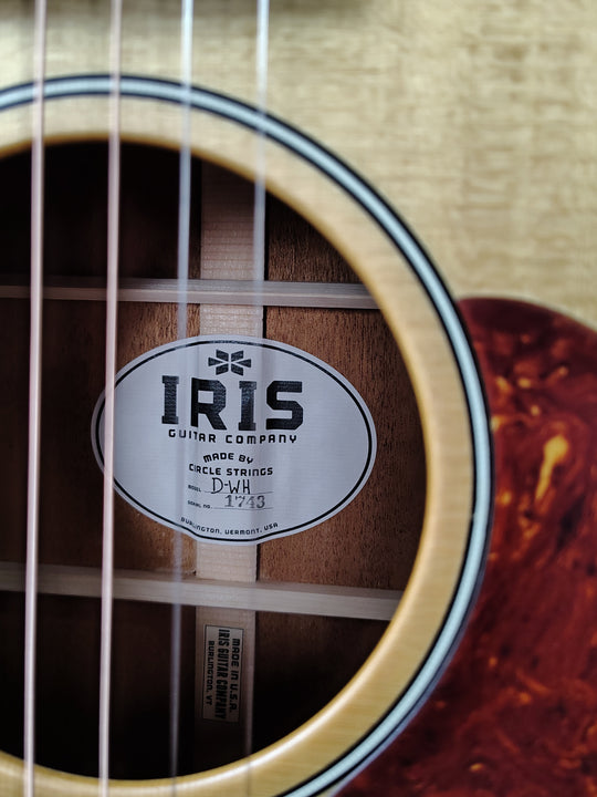 Iris Guitars D-WH Natural by Iris Guitar Company