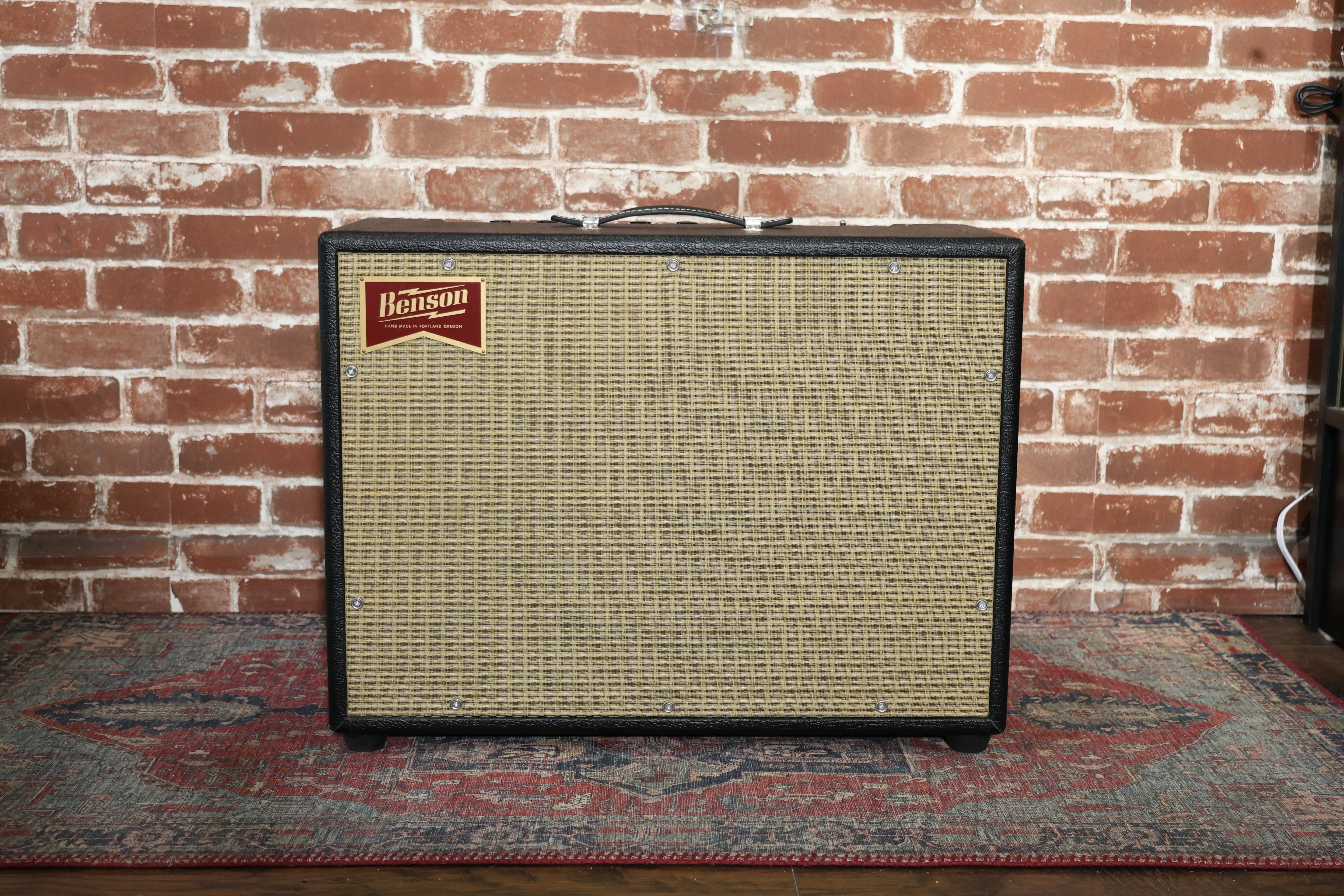 Benson Monarch Reverb Plus-Black Tolex by Benson Amps