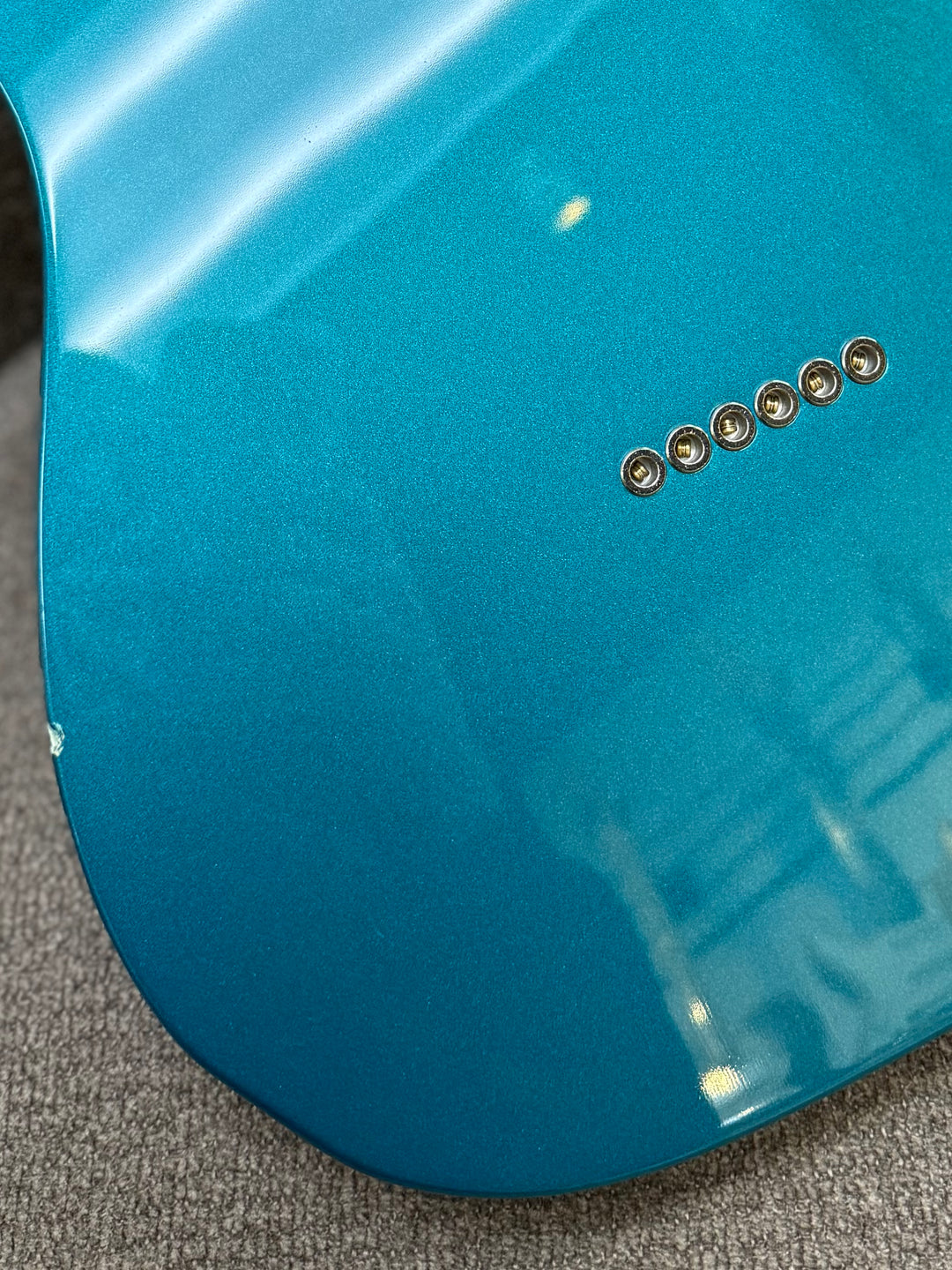 CP Thornton Classic II, 2022, Teal / Cream w/ matching Dual Foils & 5A Flame Maple Neck NEW (Authorized Dealer)