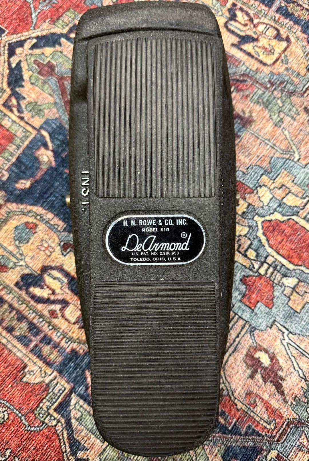 Vintage 1976 DeArmond Model 610 Volume/Tone Pedal