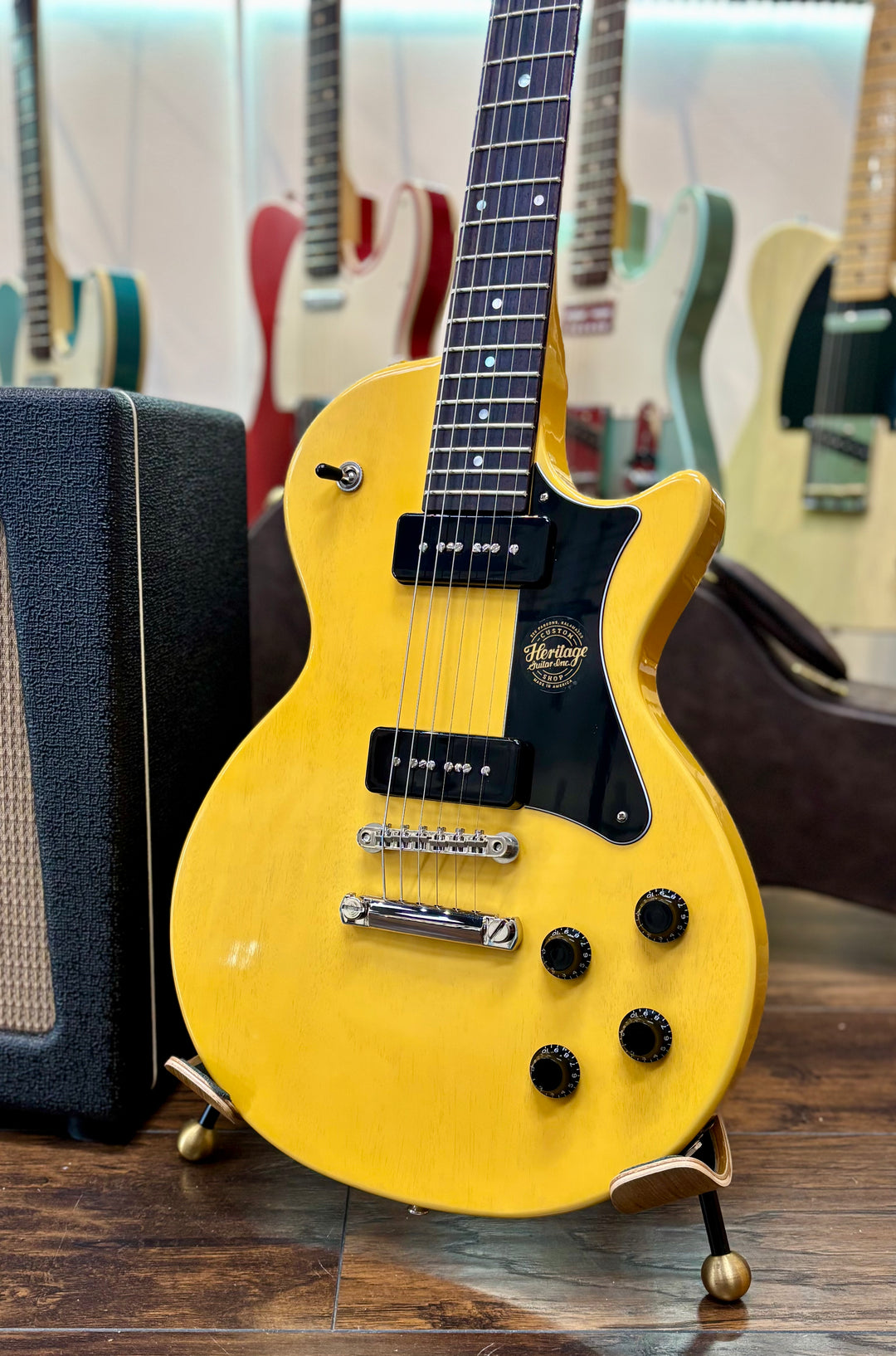 Heritage Custom Shop Core Collection H-137 TV Yellow