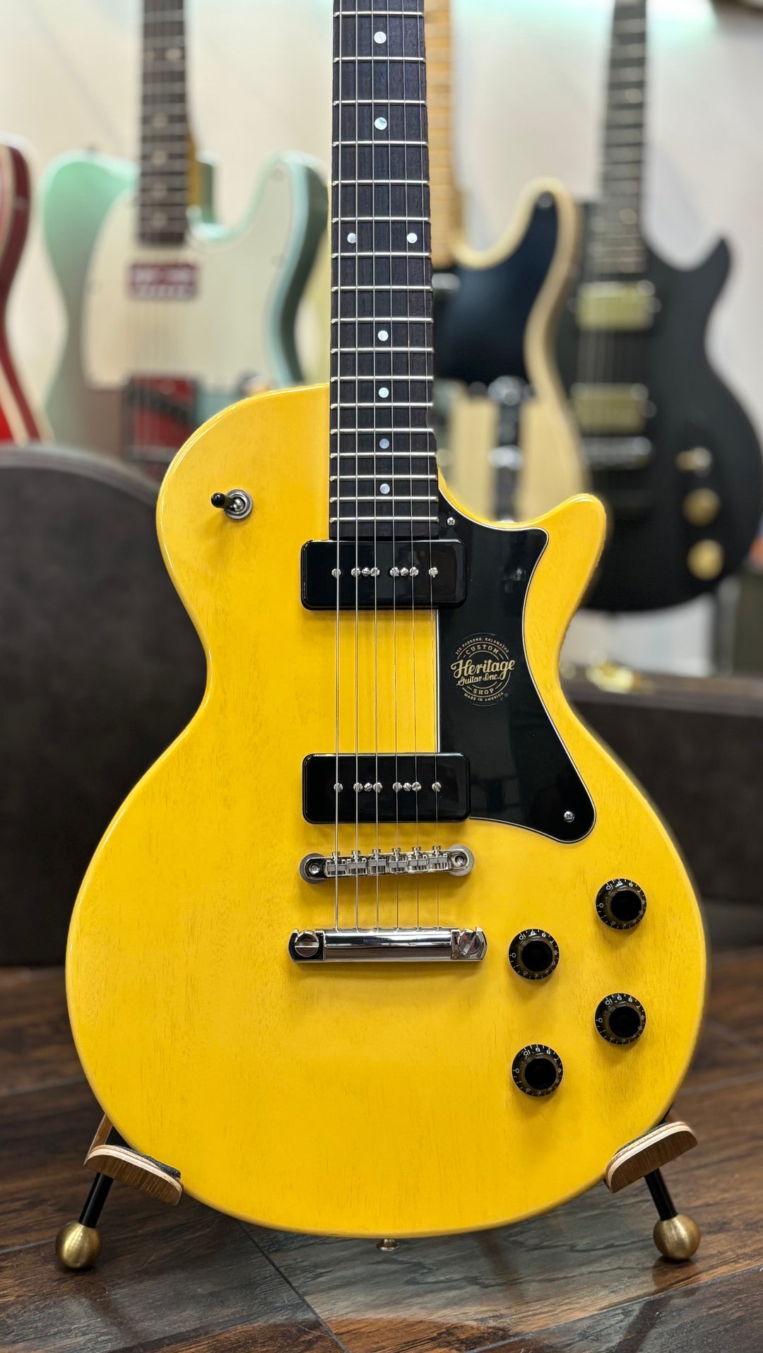 Heritage Custom Shop Core Collection H-137 TV Yellow