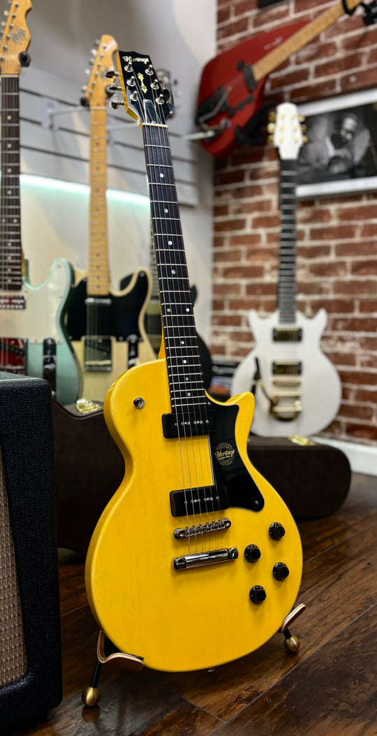 Heritage Custom Shop Core Collection H-137 TV Yellow