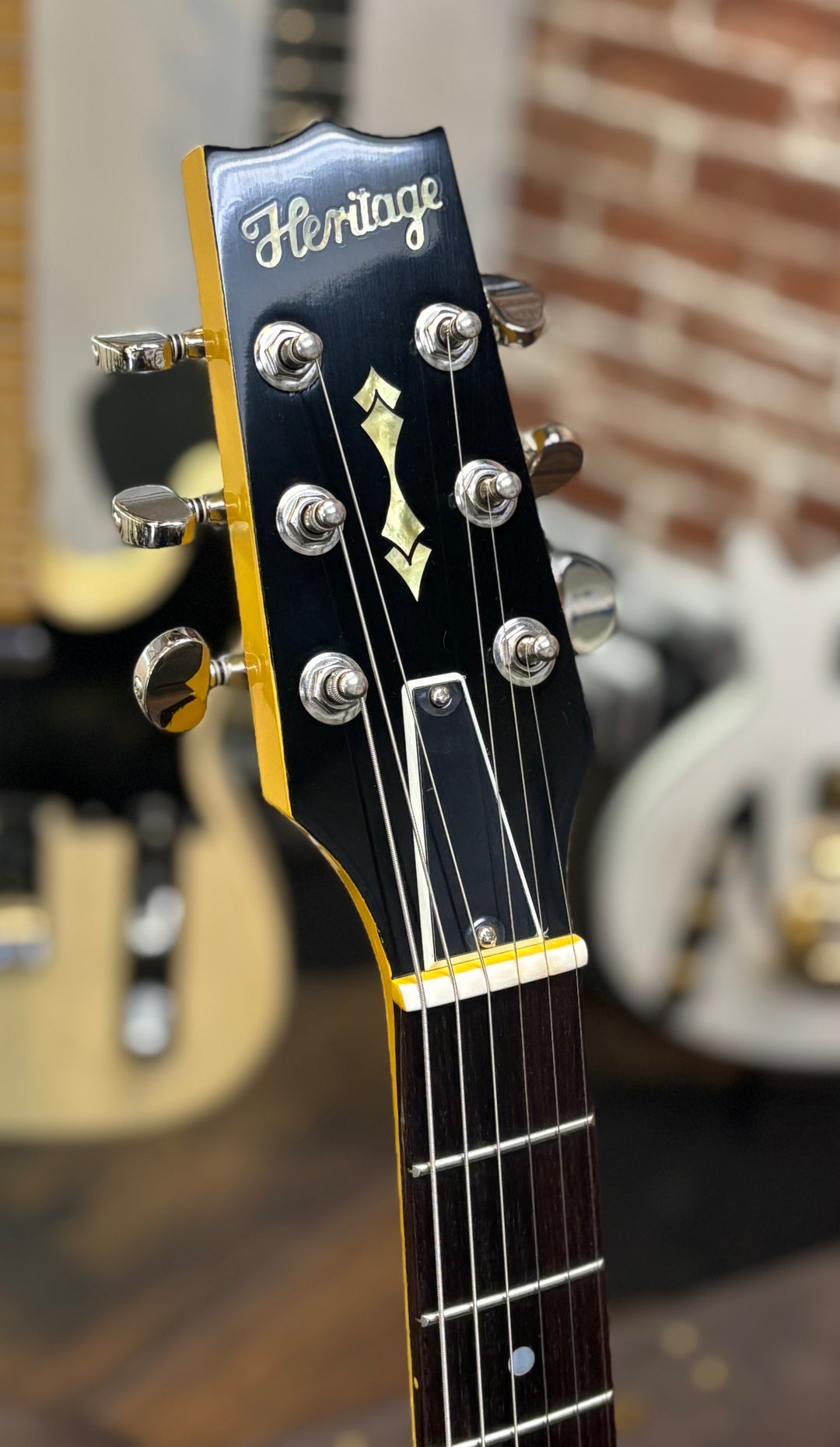 Heritage Custom Shop Core Collection H-137 TV Yellow