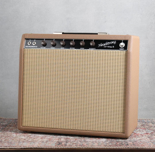 Headstrong Lil’ King S - 25W w/ 6l6’s - Brown / Wheat - 12” GA-SC30. NEW, (Authorized Dealer)