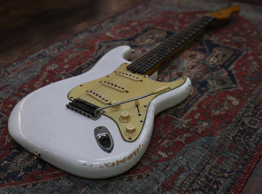 MB Guitars '62 Double Cut - Olympic White
