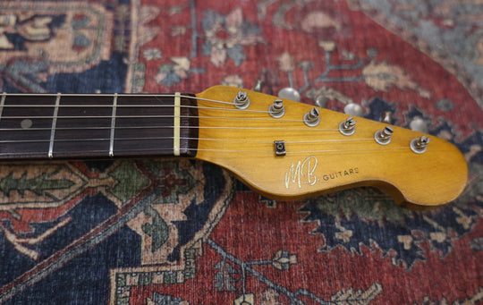 MB Guitars '62 Double Cut - Olympic White