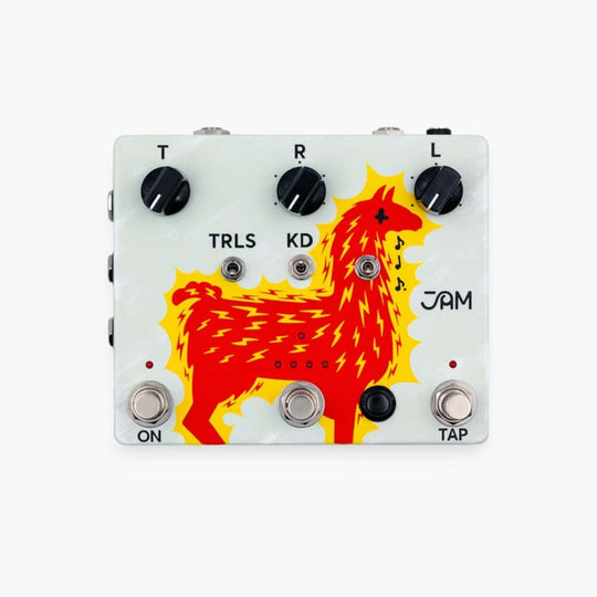 JAM Pedals Delay Llama Xtreme - Graphics. NEW, (Authorized Dealer)