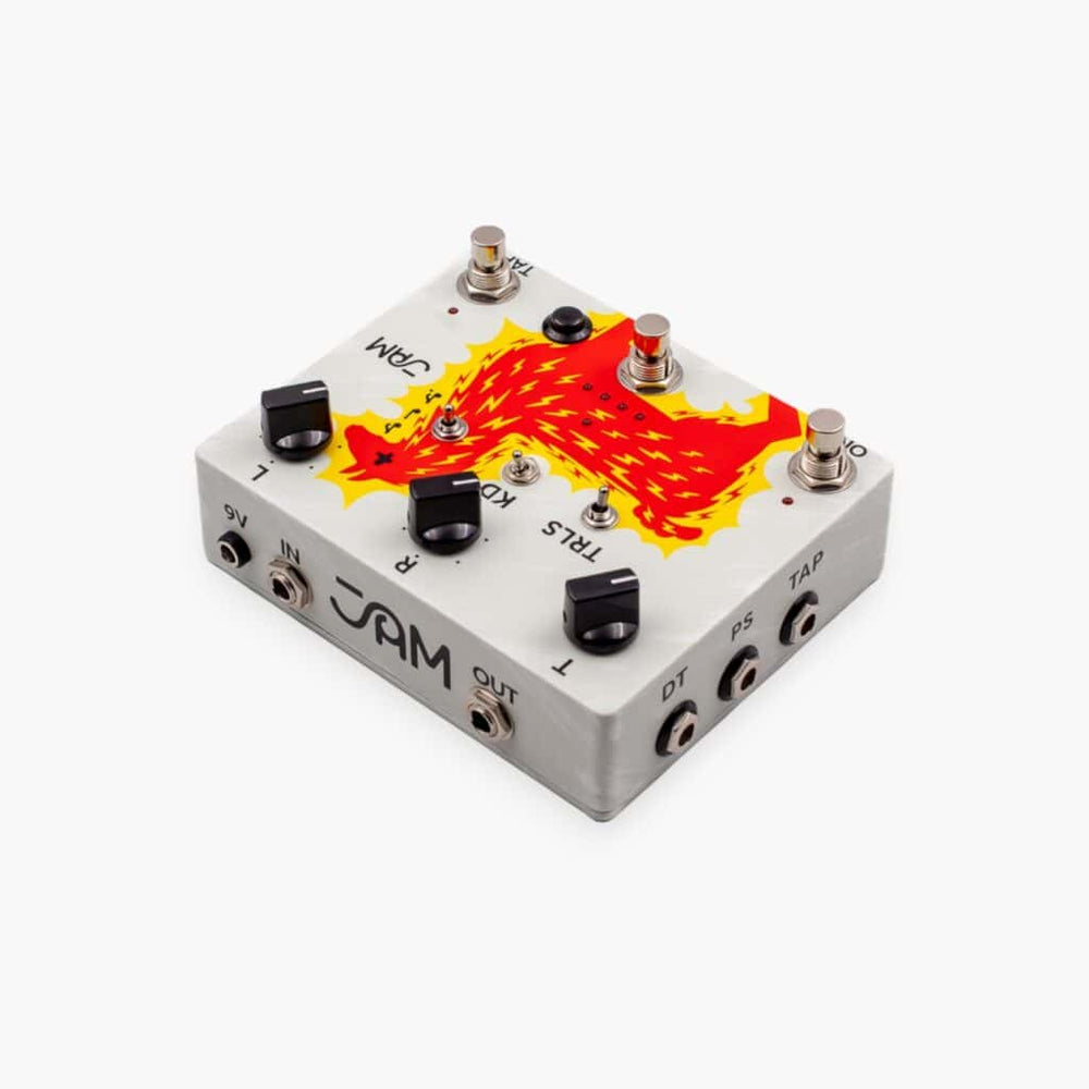 JAM Pedals Delay Llama Xtreme - Graphics. NEW, (Authorized Dealer)