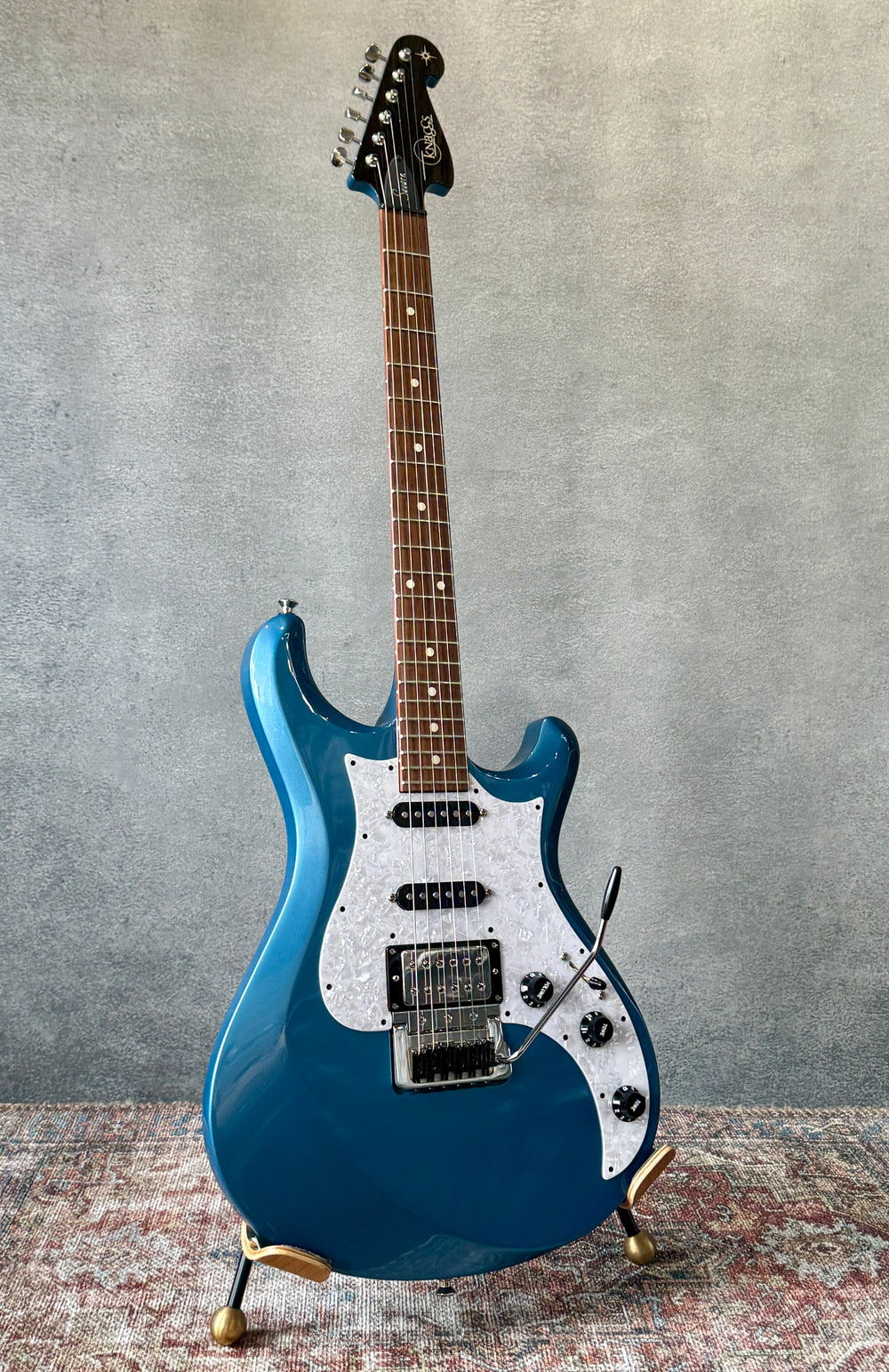 Knaggs Chesapeake Severn Trem HSS in Pelham Blue (S/N1634) by Knaggs
