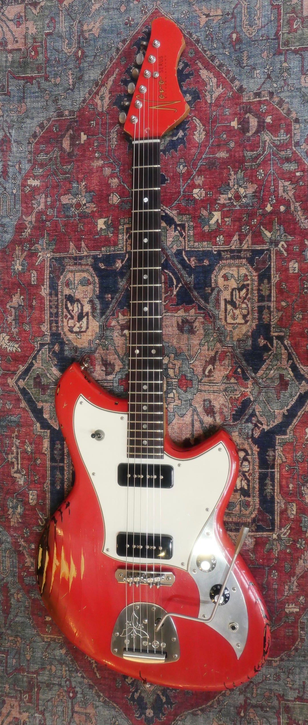 Novo Serus J Fiesta Red Over 3T Burst NEW, (Authorized Dealer)