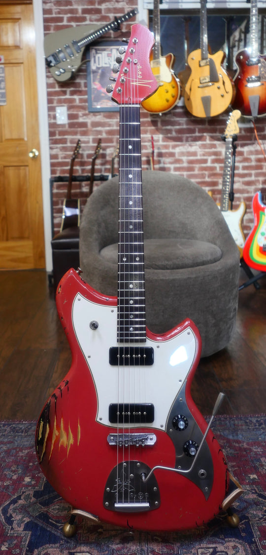 Novo Serus J Fiesta Red Over 3T Burst NEW, (Authorized Dealer)