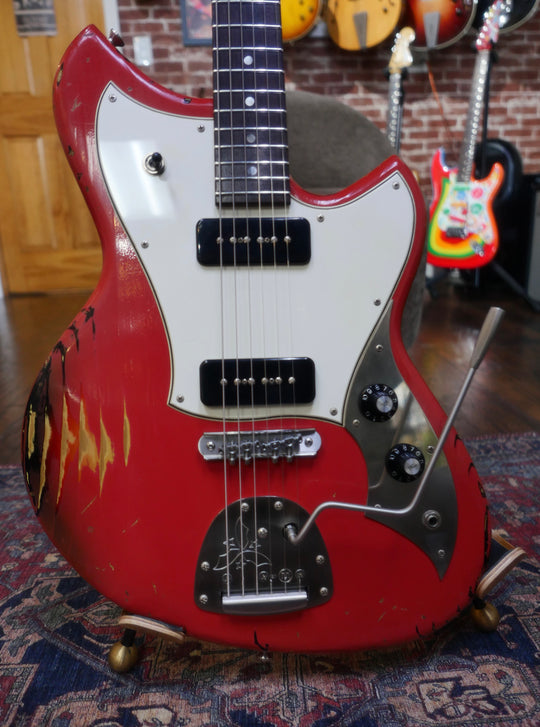Novo Serus J Fiesta Red Over 3T Burst NEW, (Authorized Dealer)