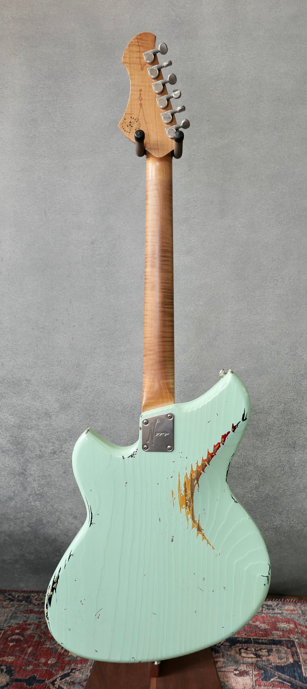 Novo Serus J. Custom in Surf Green over Sunburst (Authorized DFealer) by Novo
