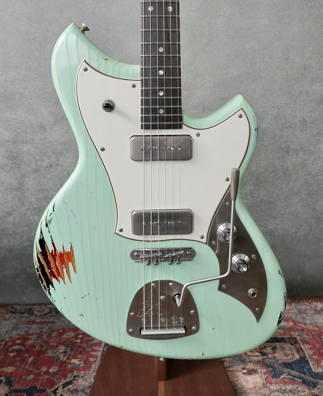 Novo Serus J. Custom in Surf Green over Sunburst (Authorized DFealer) by Novo