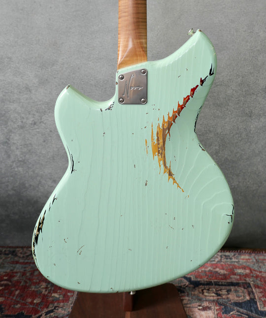 Novo Serus J. Custom in Surf Green over Sunburst (Authorized DFealer) by Novo