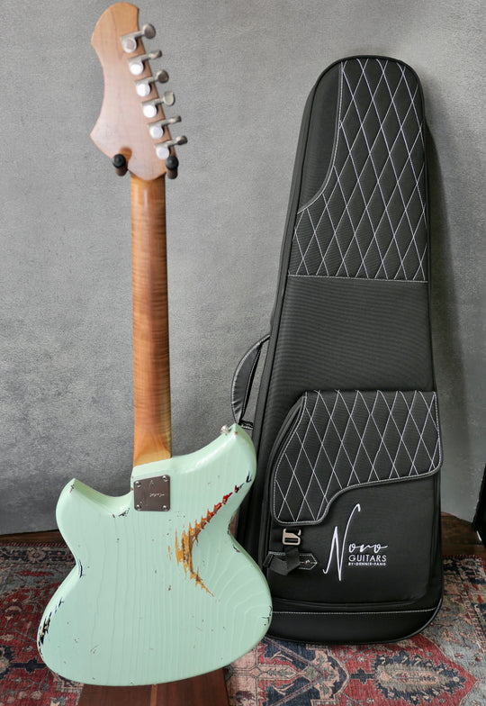 Novo Serus J. Custom in Surf Green over Sunburst (Authorized DFealer) by Novo