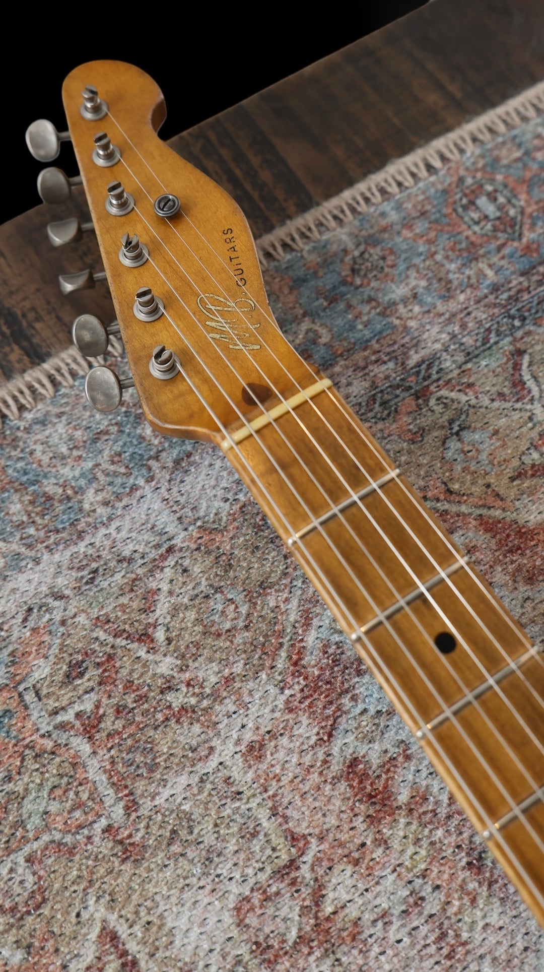 MB Guitars '52 Blackguard Butterscotch