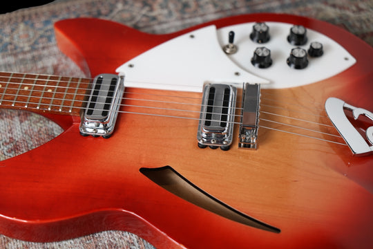 Rickenbacker 330 - 6 String model- Two Toaster pickups - 'R' tailpiece 1967 - Fireglo - One Owner Guitar - VERY CLEAN