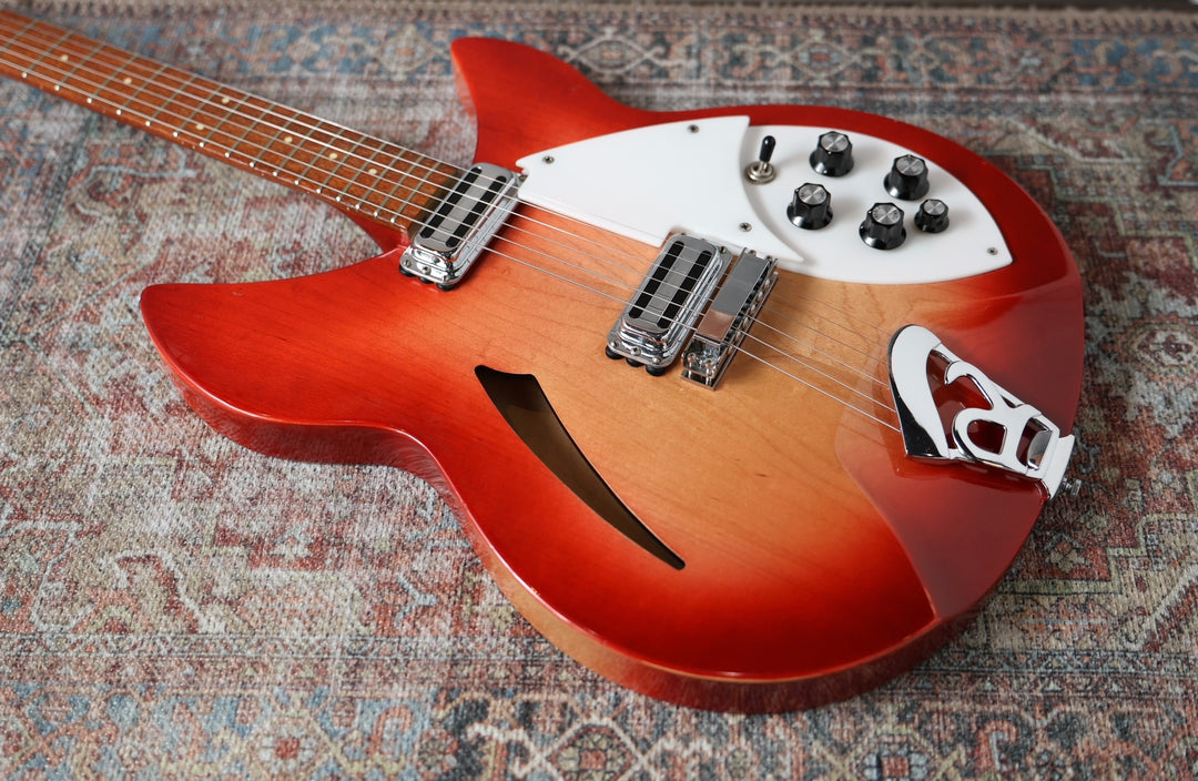 Rickenbacker 330 - 6 String model- Two Toaster pickups - 'R' tailpiece 1967 - Fireglo - One Owner Guitar - VERY CLEAN