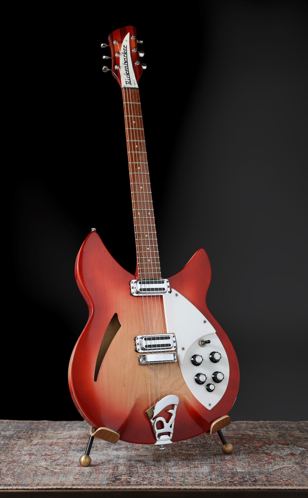 Rickenbacker 330 - 6 String model- Two Toaster pickups - 'R' tailpiece 1967 - Fireglo - One Owner Guitar - VERY CLEAN