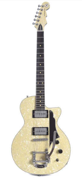 Reverend Rick Vito Soul Shaker in Ivory Pearloid (Authorized Dealer) by Reverend