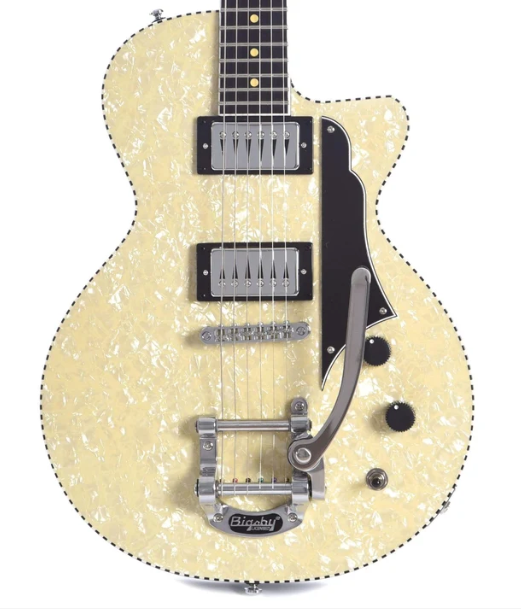 Reverend Rick Vito Soul Shaker in Ivory Pearloid (Authorized Dealer) by Reverend