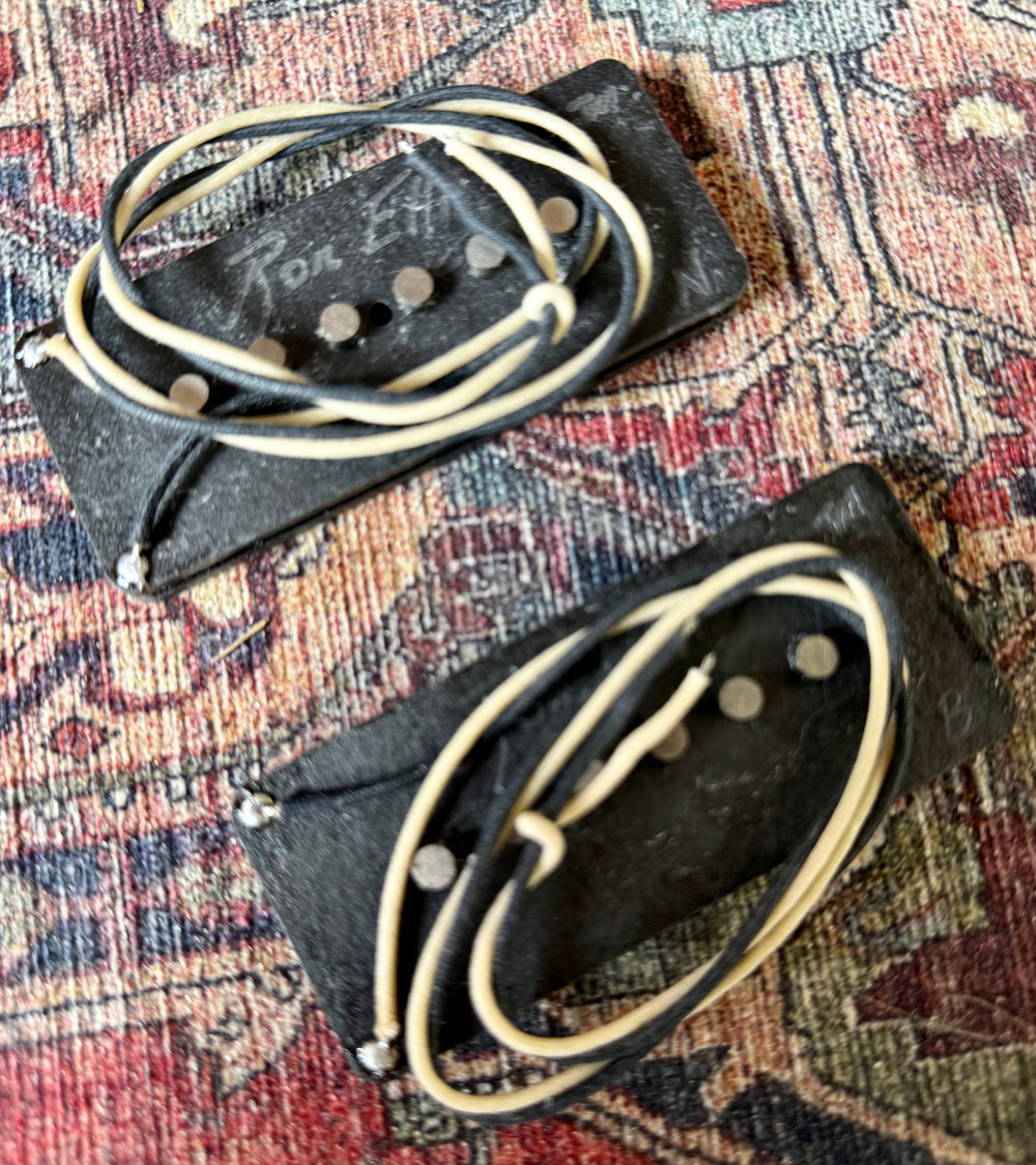Ron Ellis Jazzmaster Pickup Set w/Antique Parchment Covers (Authorized Dealer) by Ron Ellis