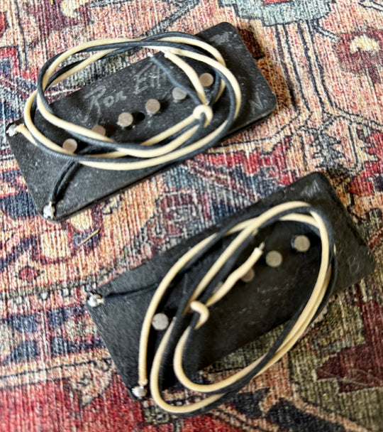 Ron Ellis Jazzmaster Pickup Set w/Antique Parchment Covers (Authorized Dealer) by Ron Ellis